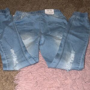 High Rise Light Blue Women's Jeans